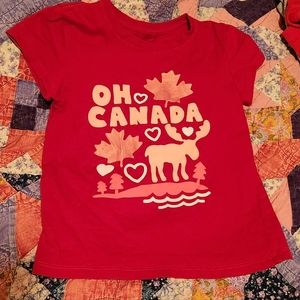 Oh Canada Joe Fresh Girl's T shirt
